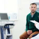 procedimento de biópsia de próstata, consulta médica