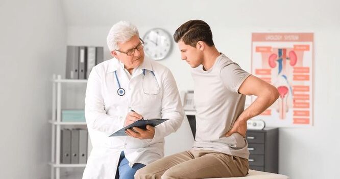 Dor nas costas persistente